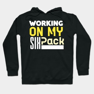 Working on my six pack Hoodie